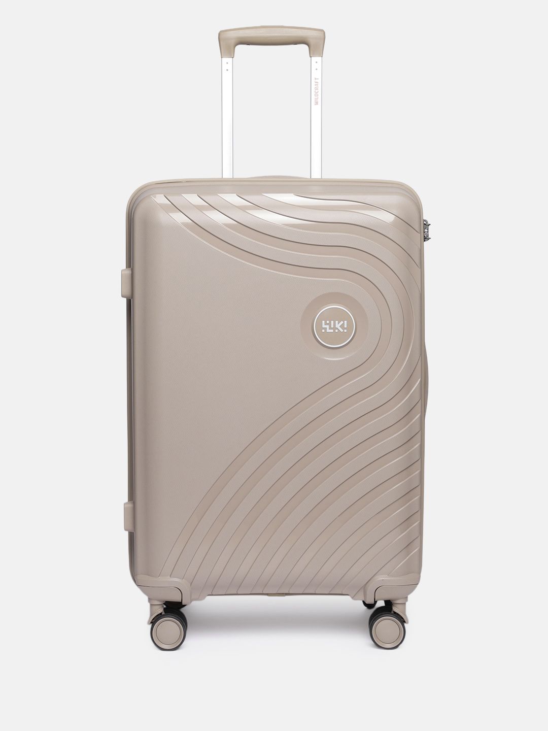 Wildcraft Onyx Textured Medium Hard Suitcase Trolley Bag- 60L-image-22