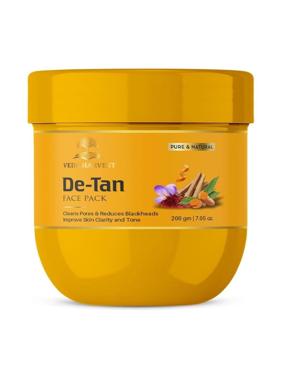 Veda Harvest De-Tan Face Mask- 200 g-picture-25