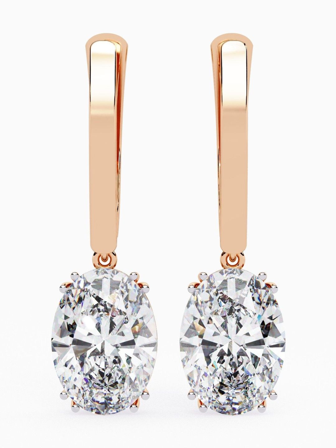 VALANOVA 18 Kt Gold Diamond Earrings - 2.30 g-picture-20