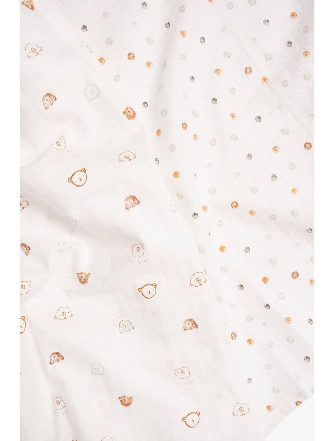 mothercare Infants Pack Of 2 Printed Cotton Muslins-picture-15