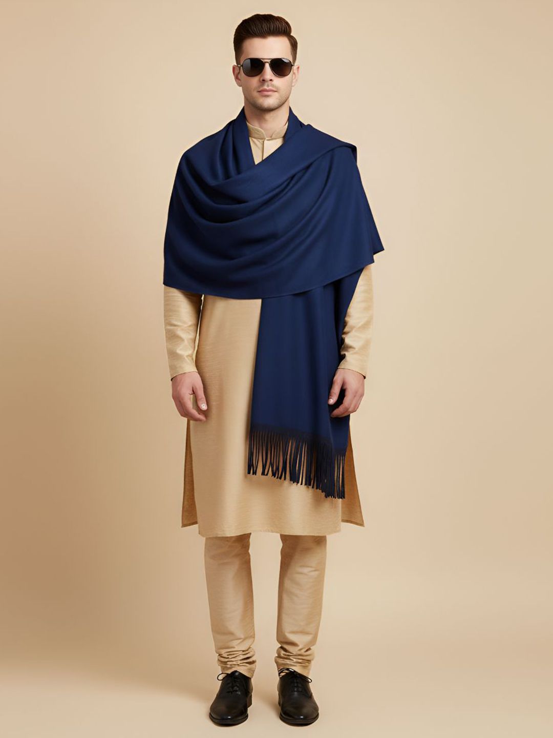 MUFFLY Men Woven Design Stole-picture-36