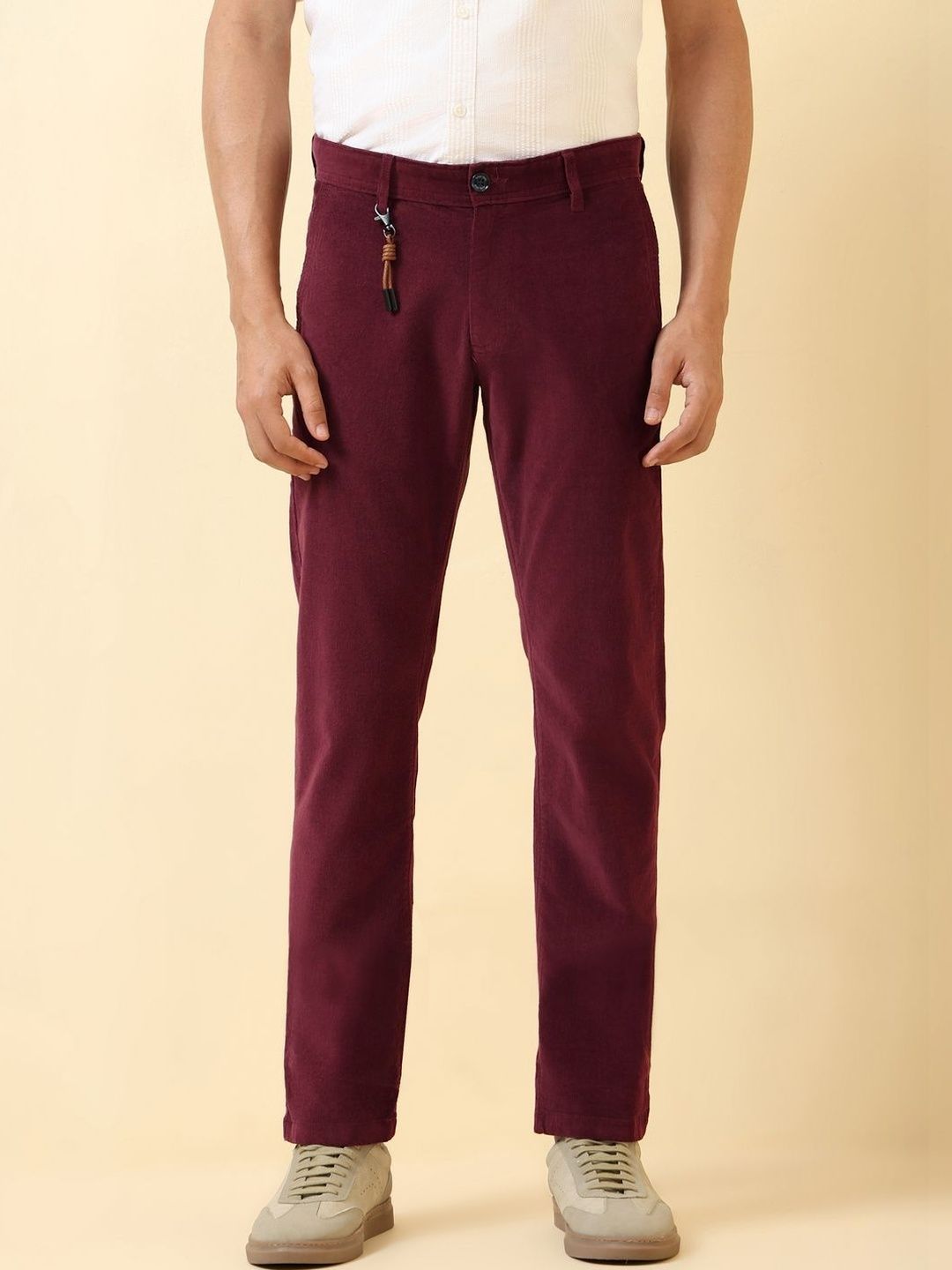 Allen Solly Men Slim Fit Trousers-picture-43