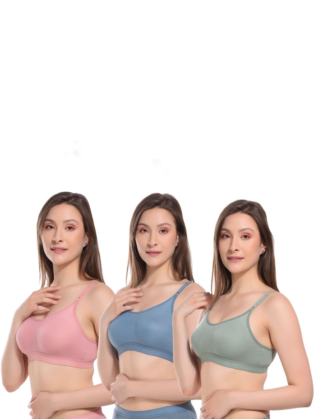Kinza soft. Colourblocked Bra Full Coverage Underwired-picture-14