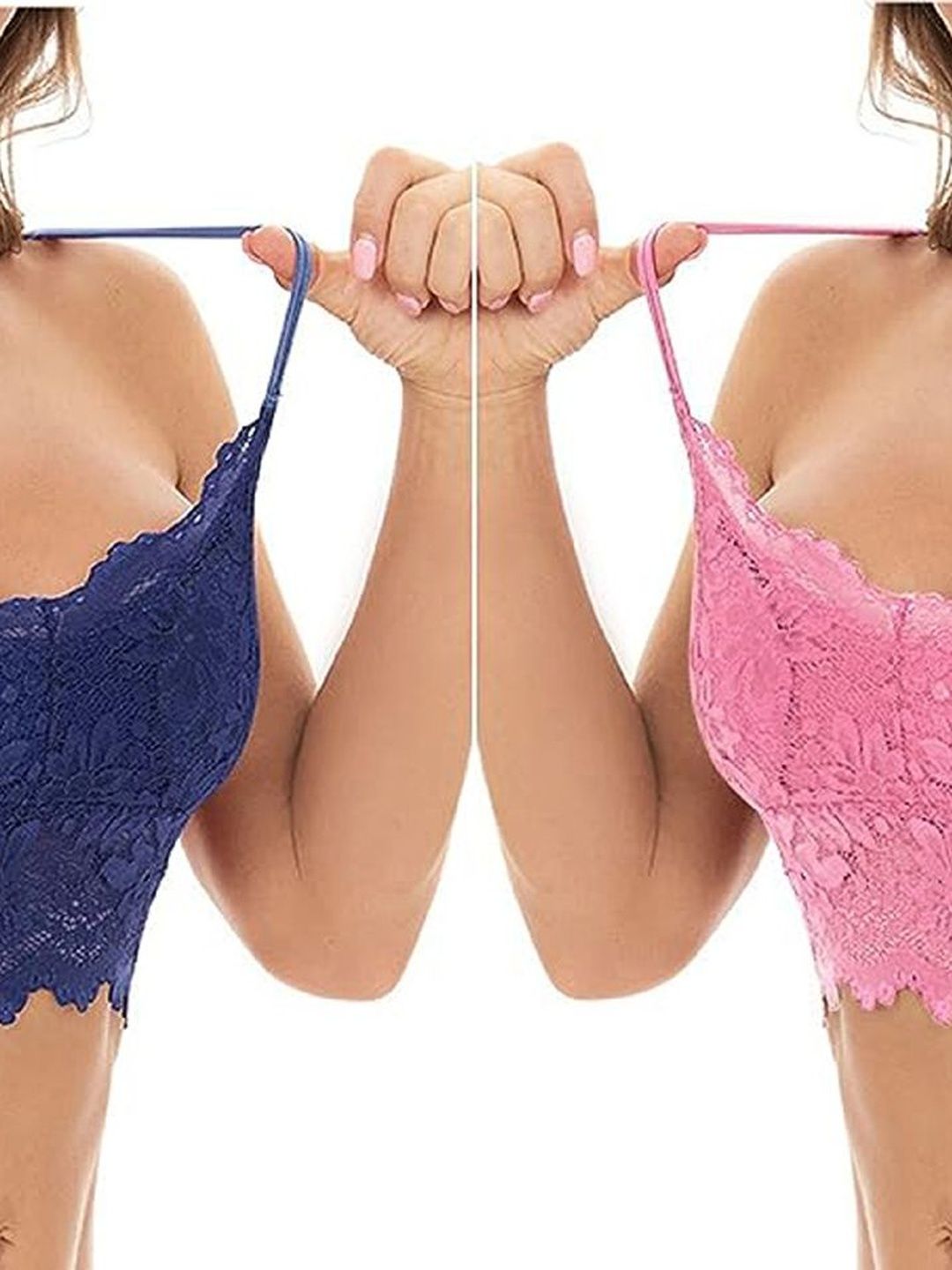 KAMINI Floral Bra Full Coverage Lightly Padded-picture-1