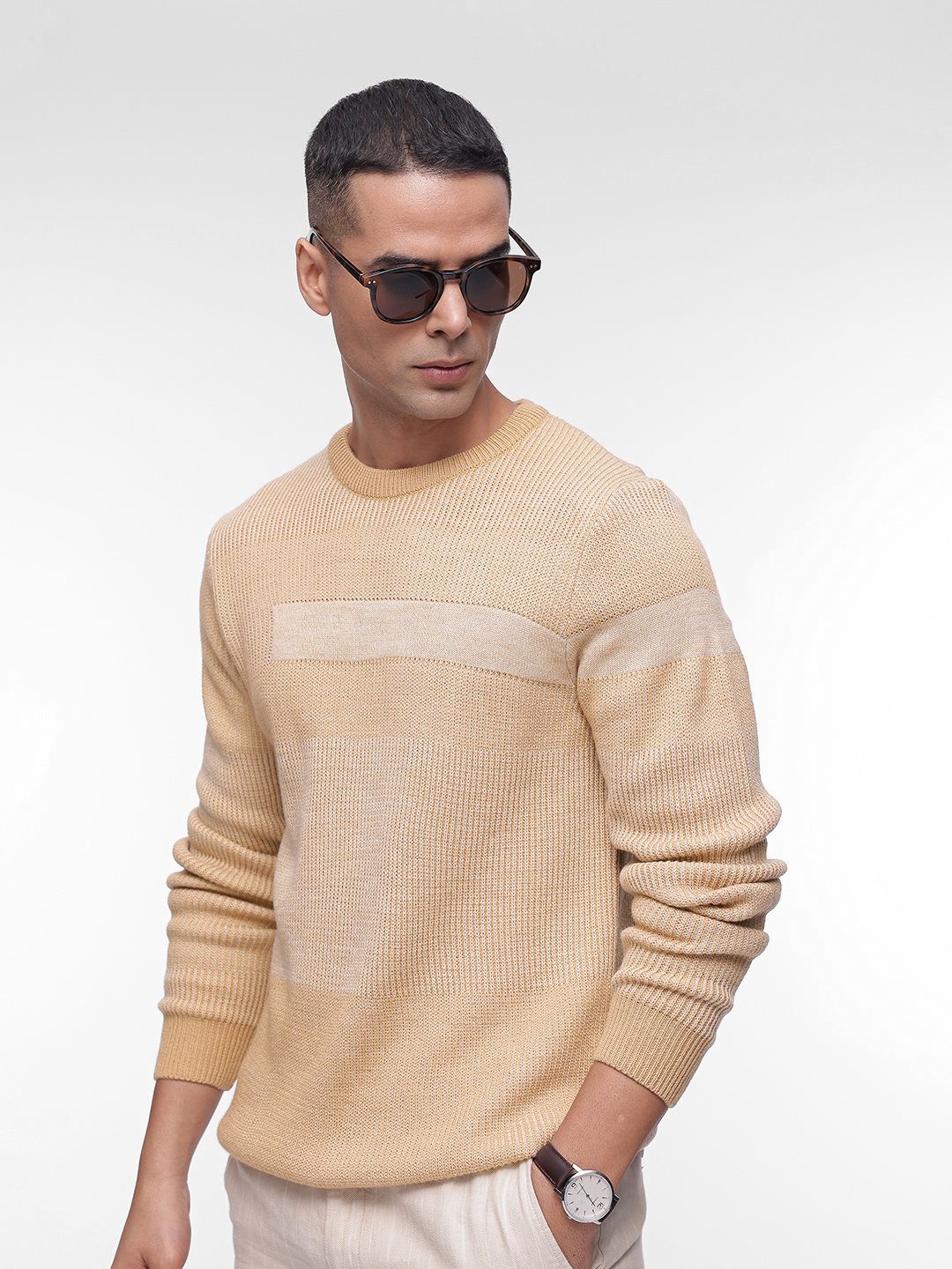 French Connection Round Neck Woollen Pullover Sweater-picture-11