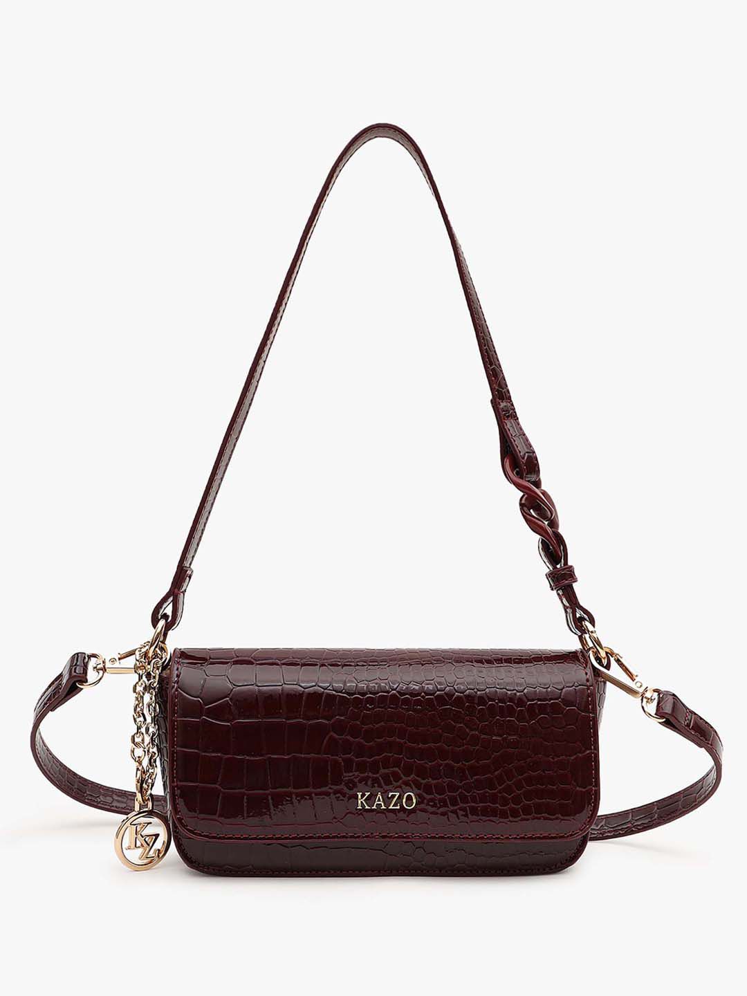Kazo Women Textured Structured Sling Bag-picture-26