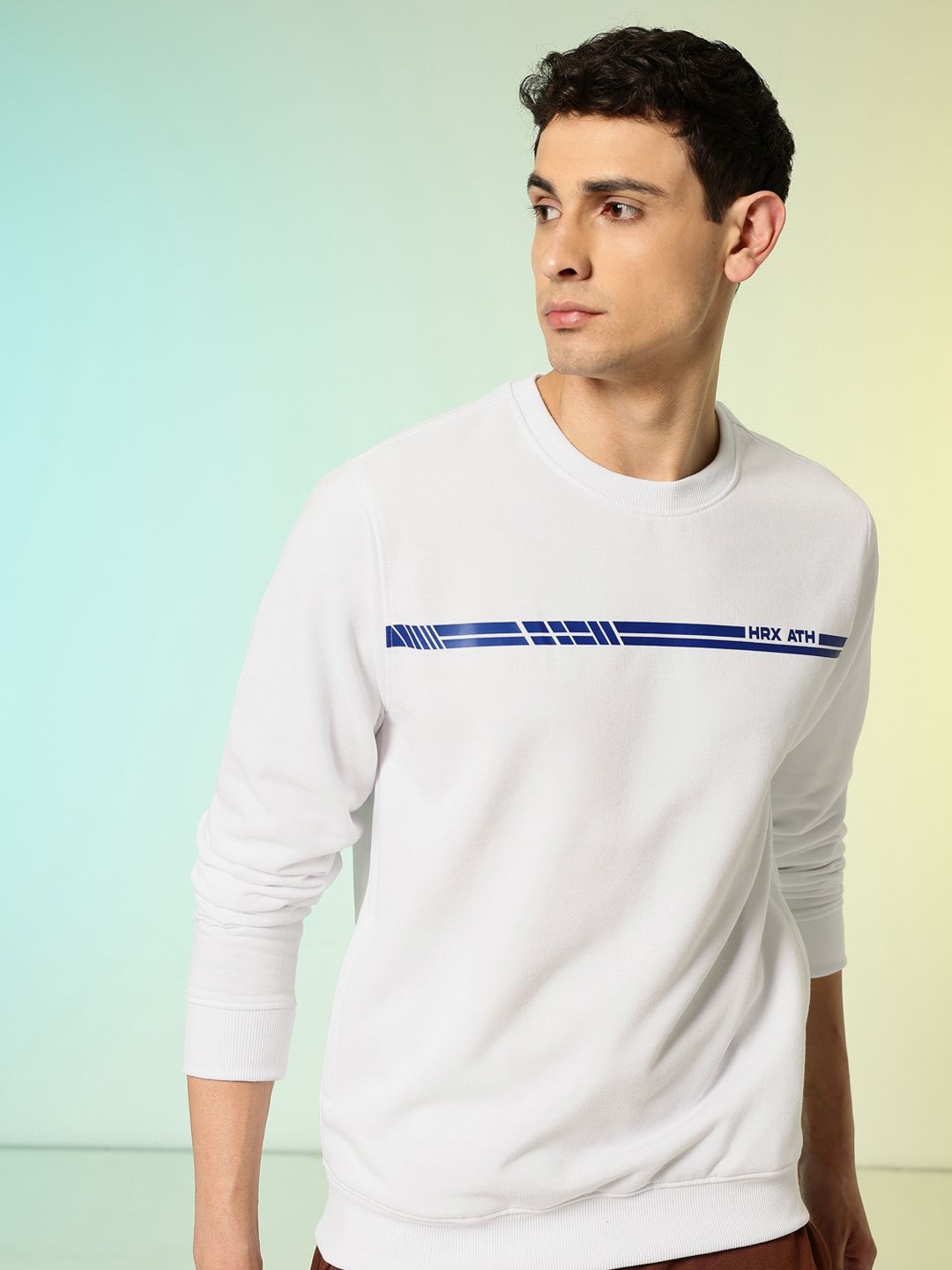 HRX by Hrithik Roshan Striped Lifestyle Sweatshirt-picture-28