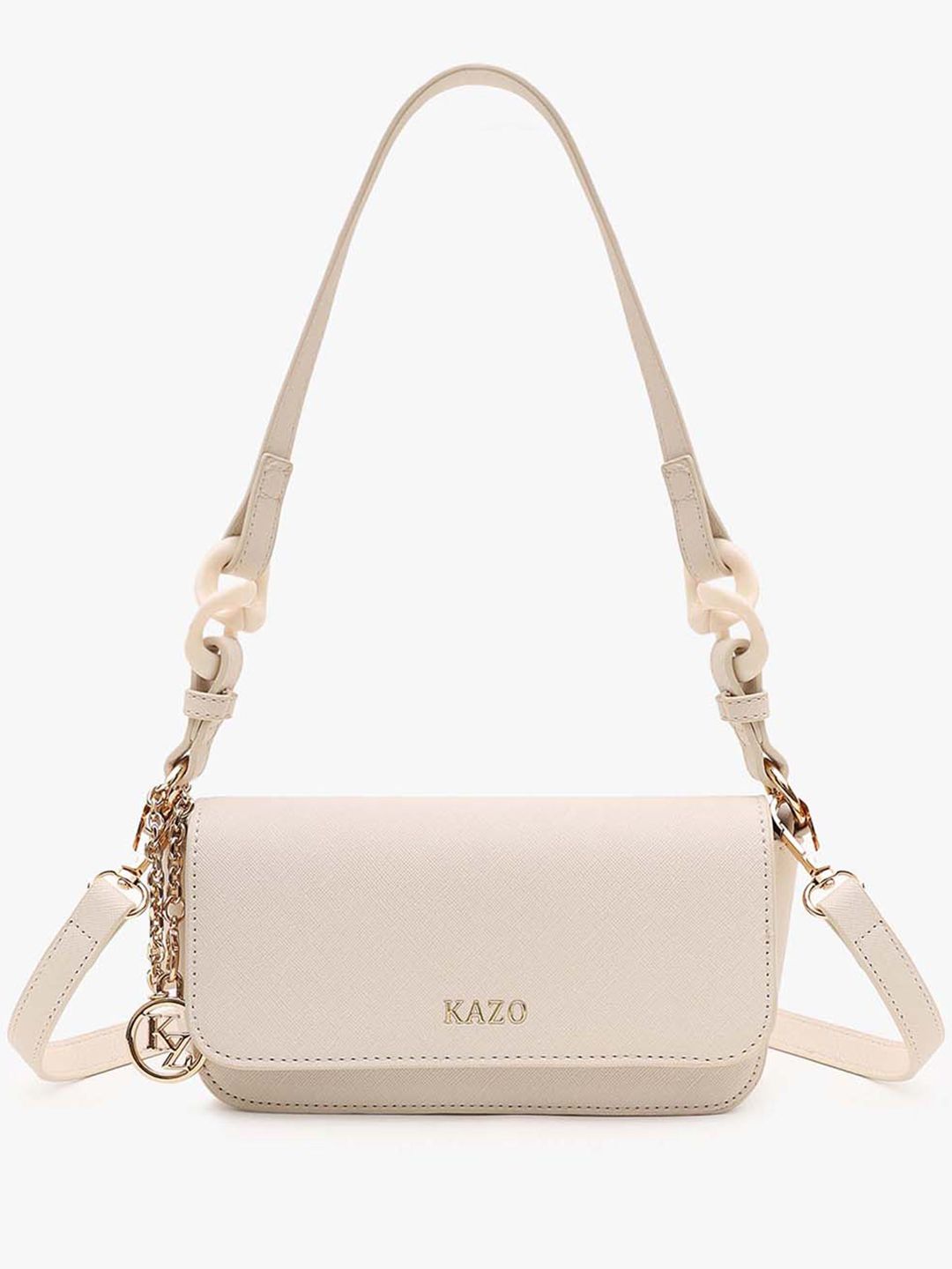 Kazo Women Textured Structured Shoulder Bag-picture-11
