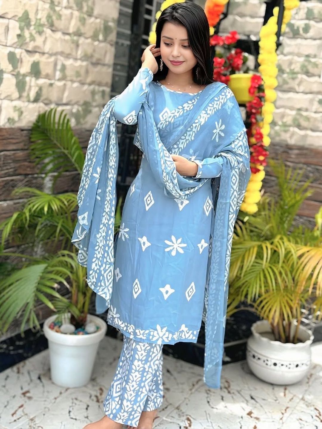 Moda Rapido Printed Unstitched Dress Material