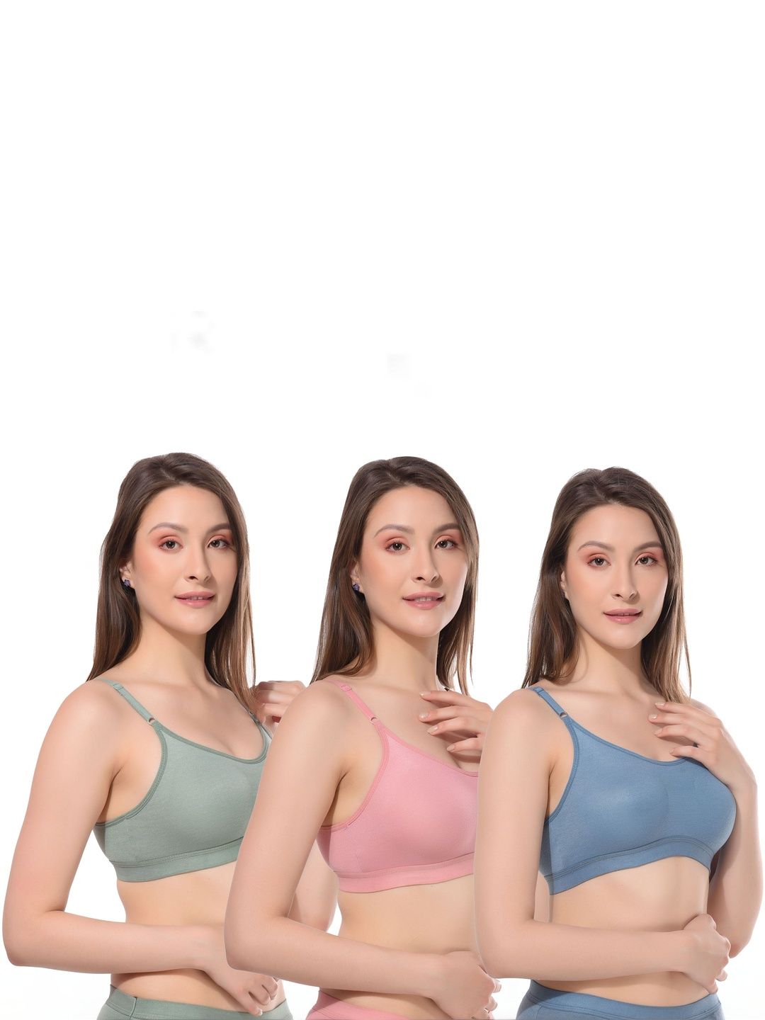 Kinza soft. Colourblocked Bra Full Coverage Underwired-picture-13
