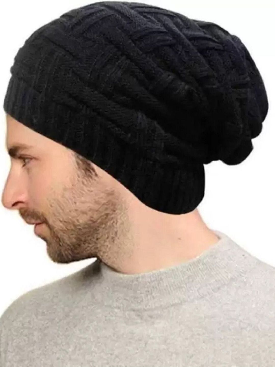 FLEXCYCAP Men Woollen Beanie-picture-21