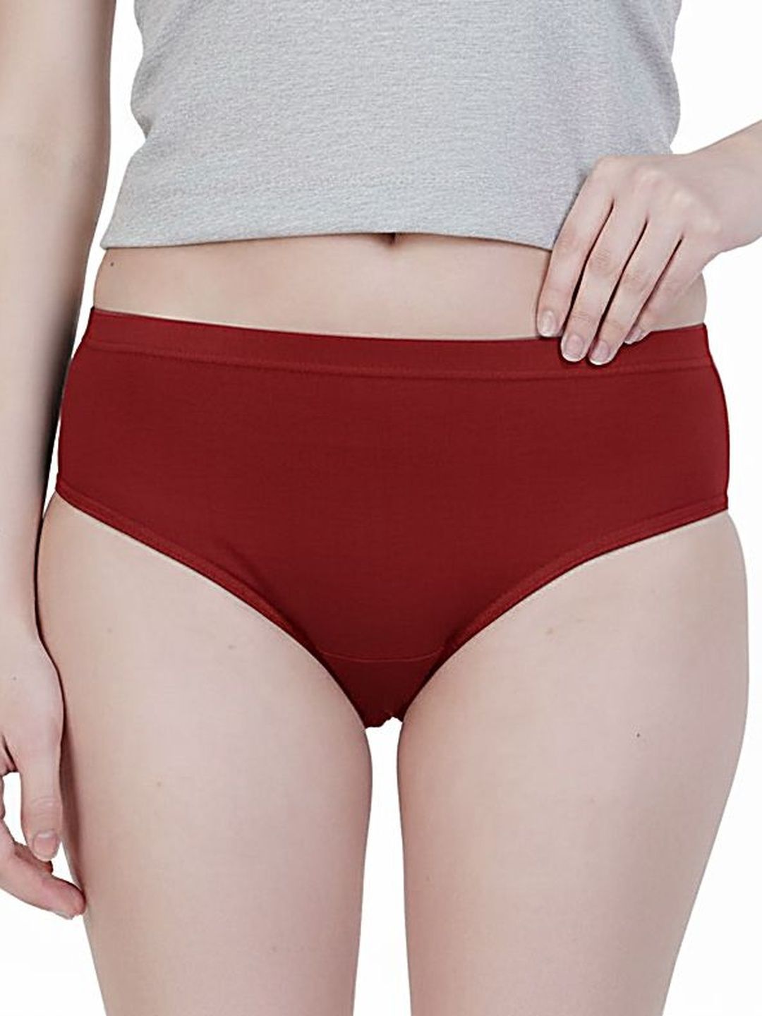 FiveFlag Combed Cotton Mid-Rise Hipster Briefs-picture-33