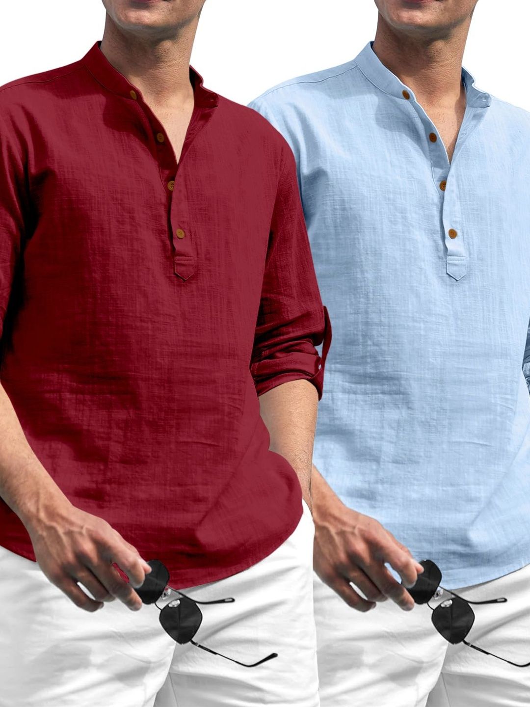 ZELINCO Men Thread Work Kurta-picture-57