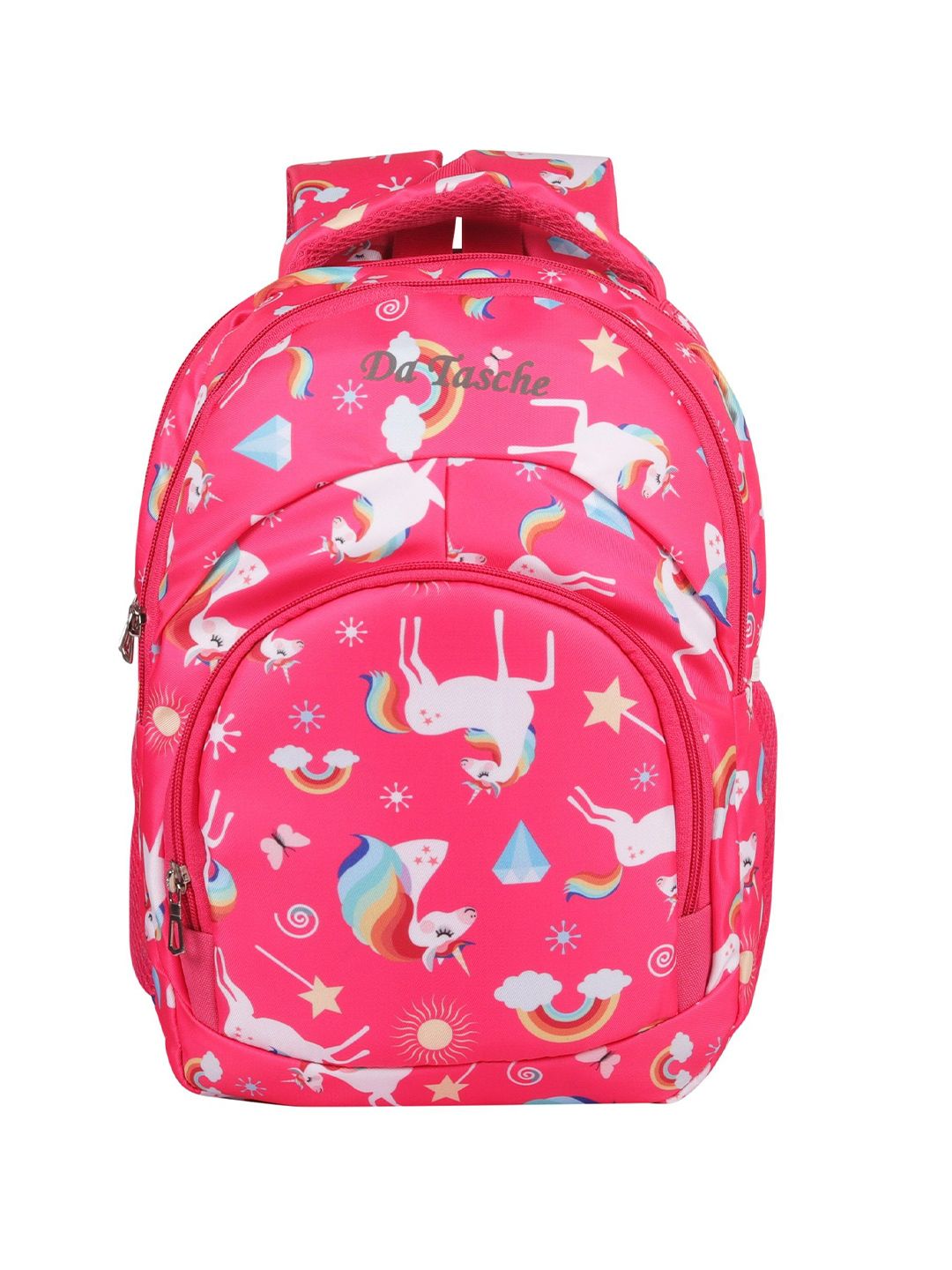 DATASCHE Kids Graphic Printed Waterproof Backpack with Compression Straps-image-29