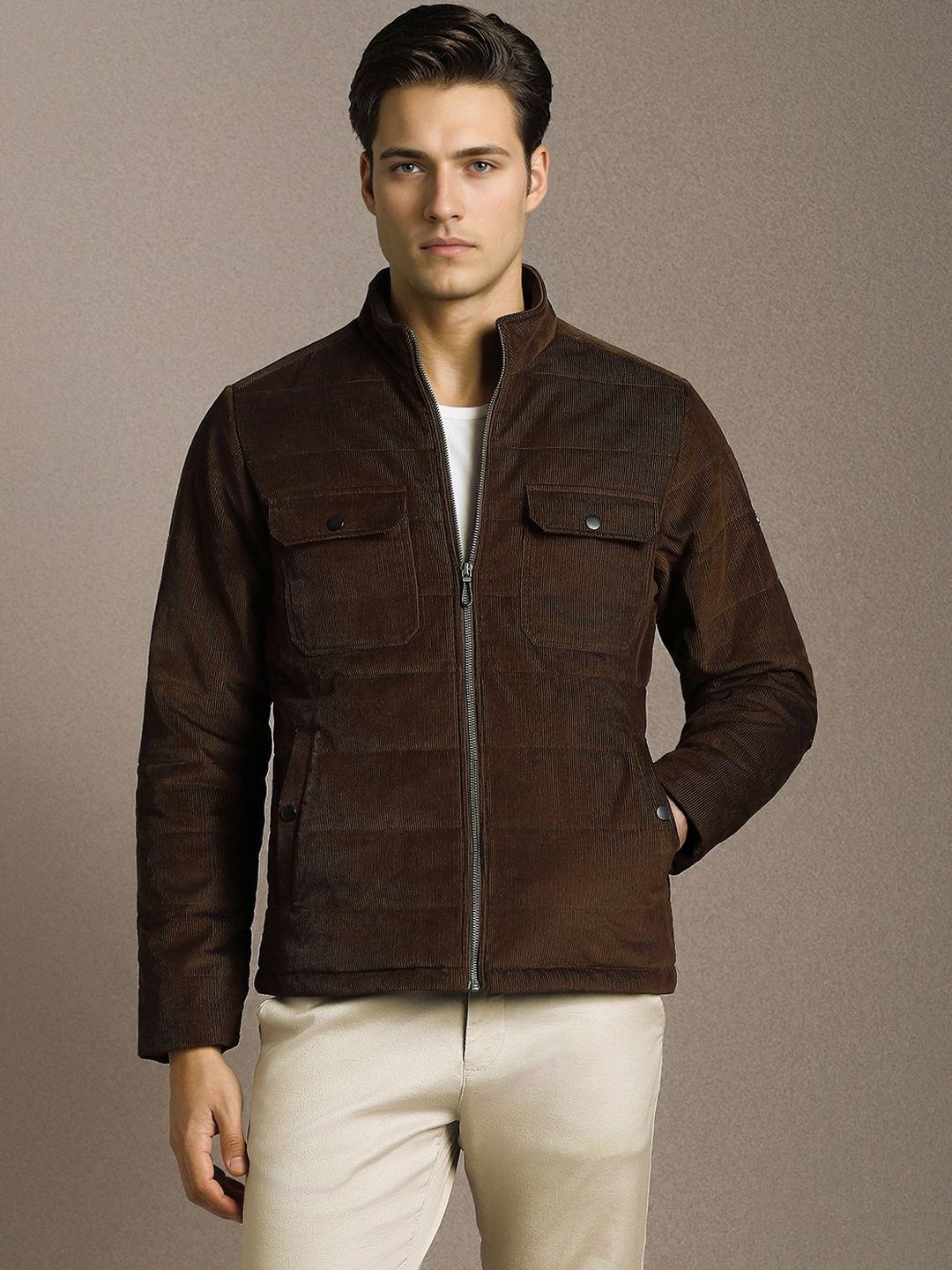 Louis Philippe Sport Men Open Front Jacket-picture-39