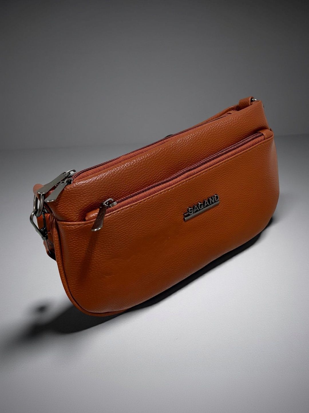 GLOSSY Textured PU Sling Bag-picture-11