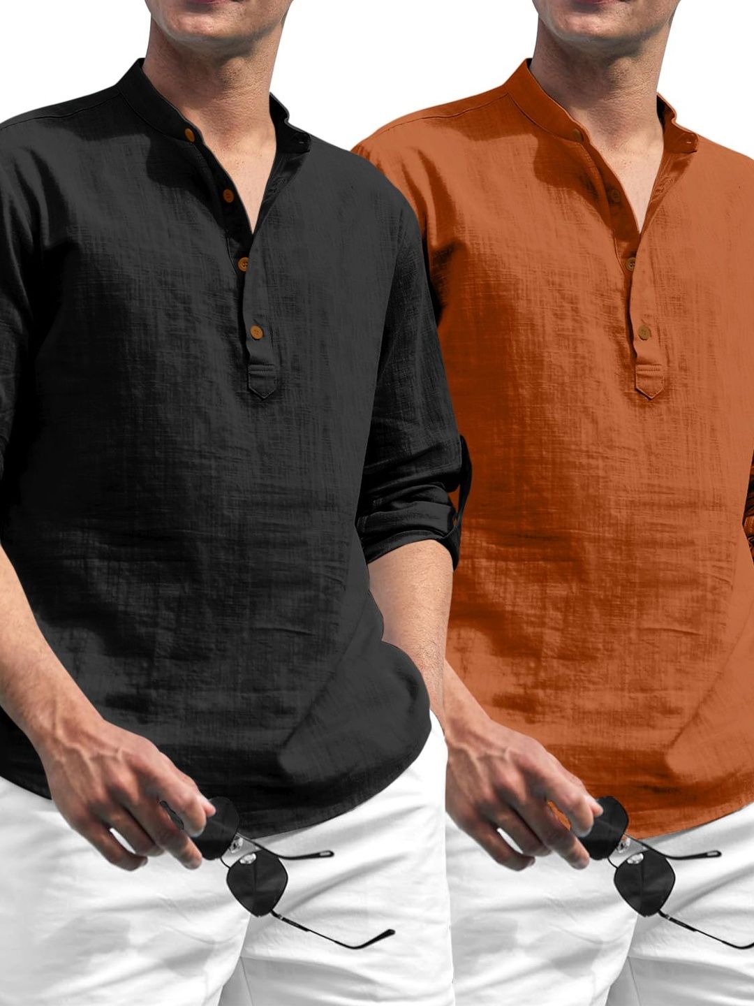 ZELINCO Men Thread Work Kurta-picture-44