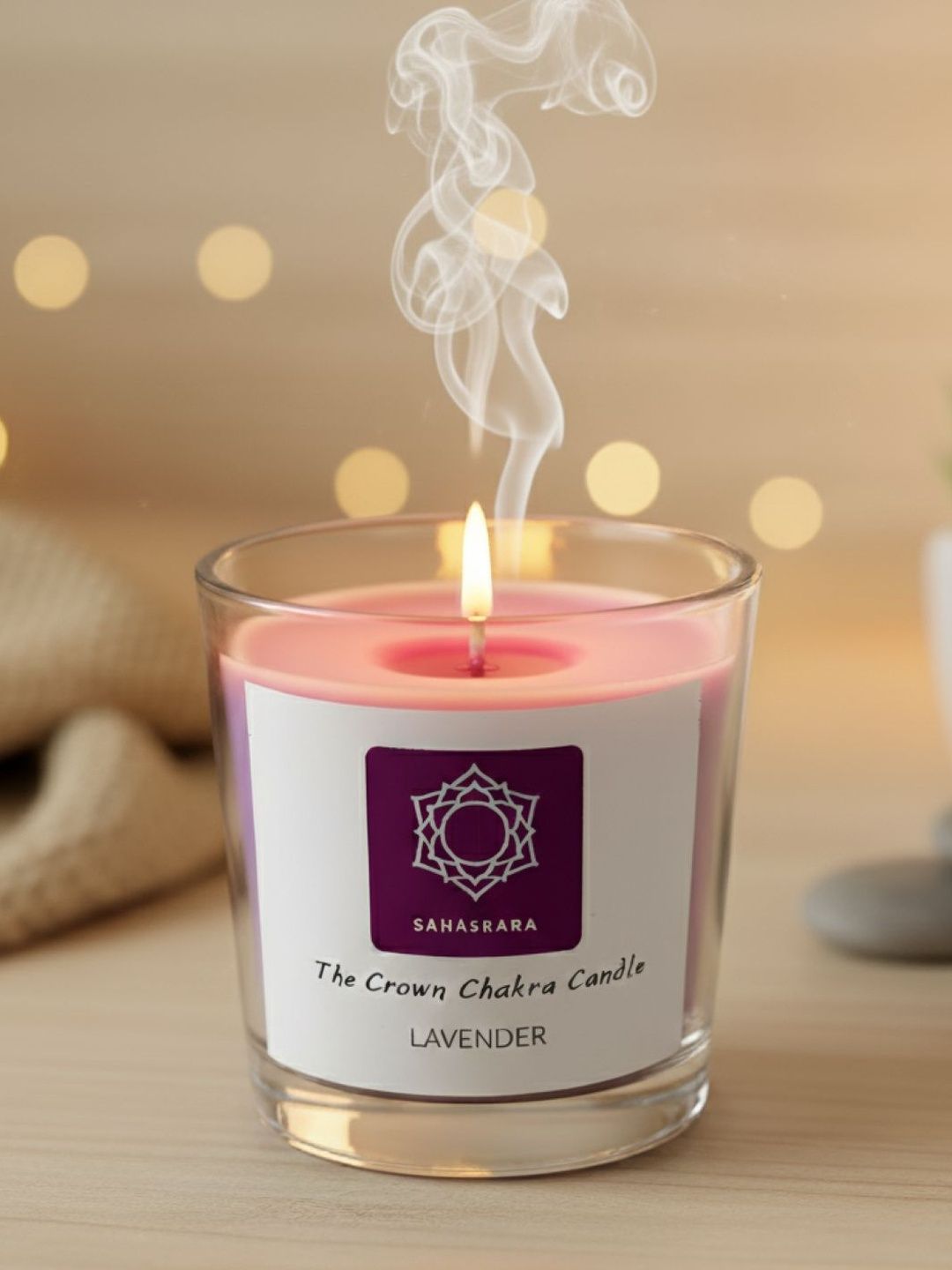 Garden Deco Purple & Lavender 1 pieces Jar Candle-image-43