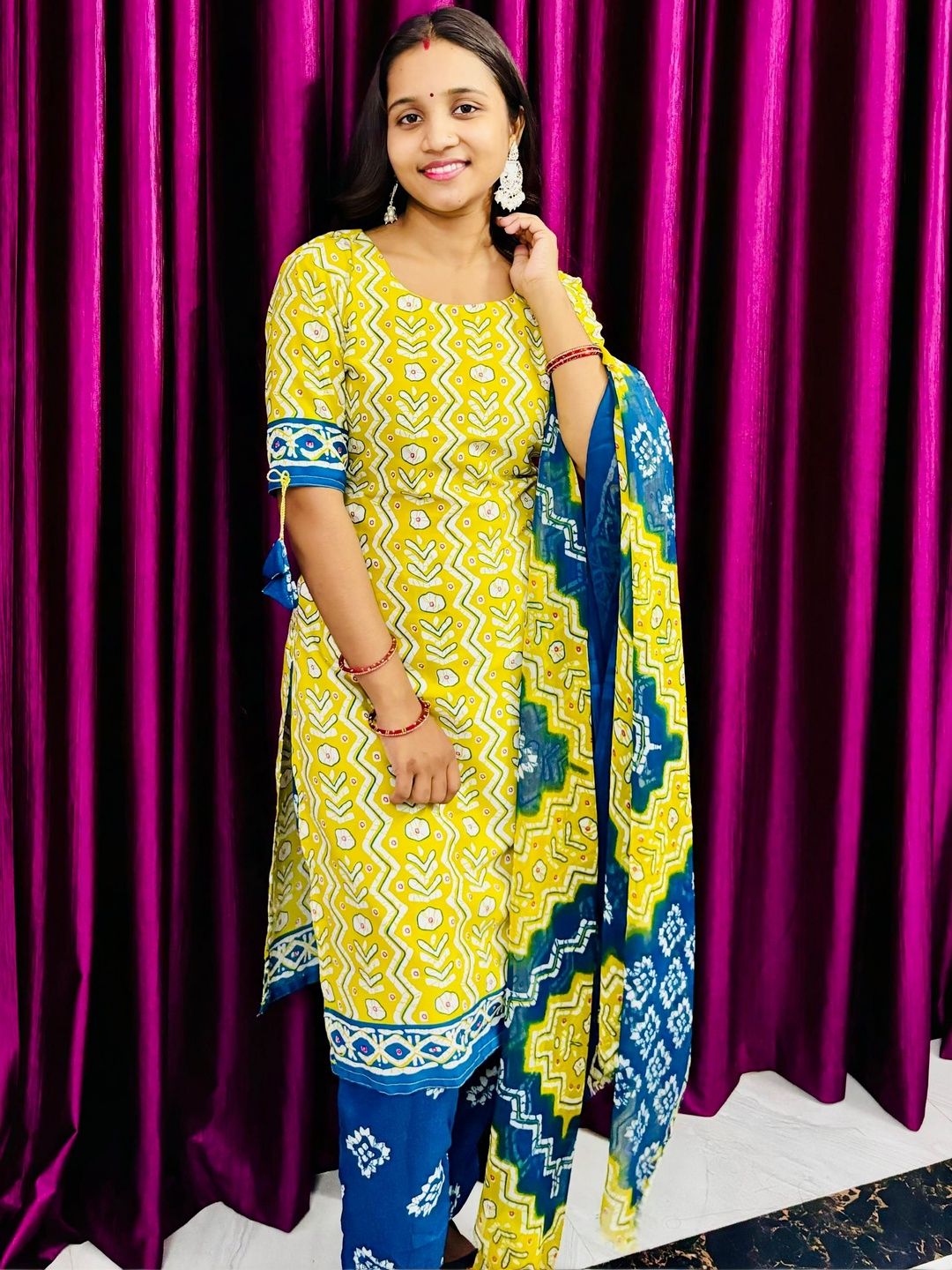 Moda Rapido Printed Pure Cotton Unstitched Dress Material-image-20