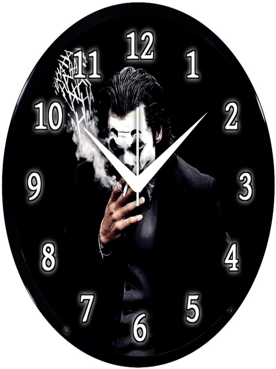 Babawill Joker Theme Printed Contemporary Wall Clock-picture-32