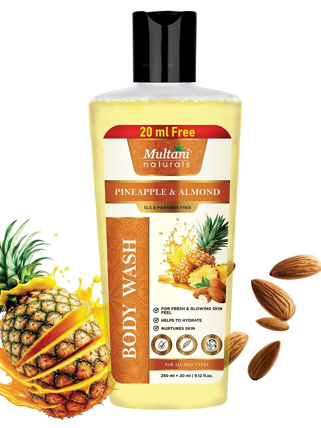Multani Pineapple & Almond Body Wash -270 ml-picture-14