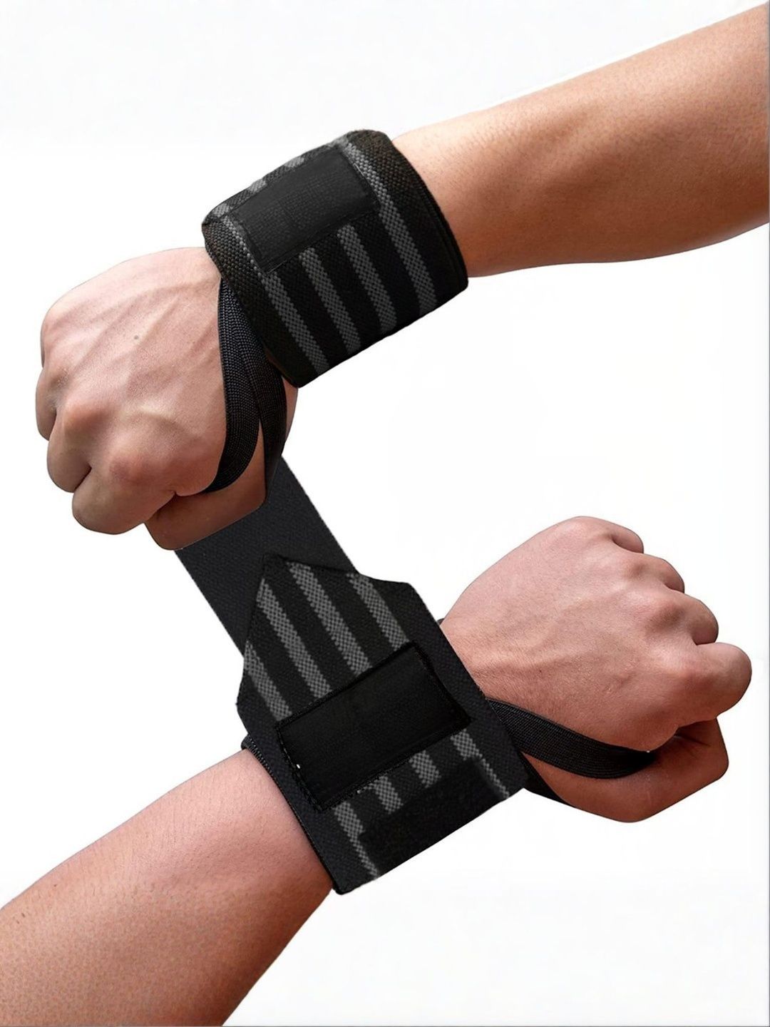 ADRENEX Velcro Weightlifting Gym Support Wristbands-image-17