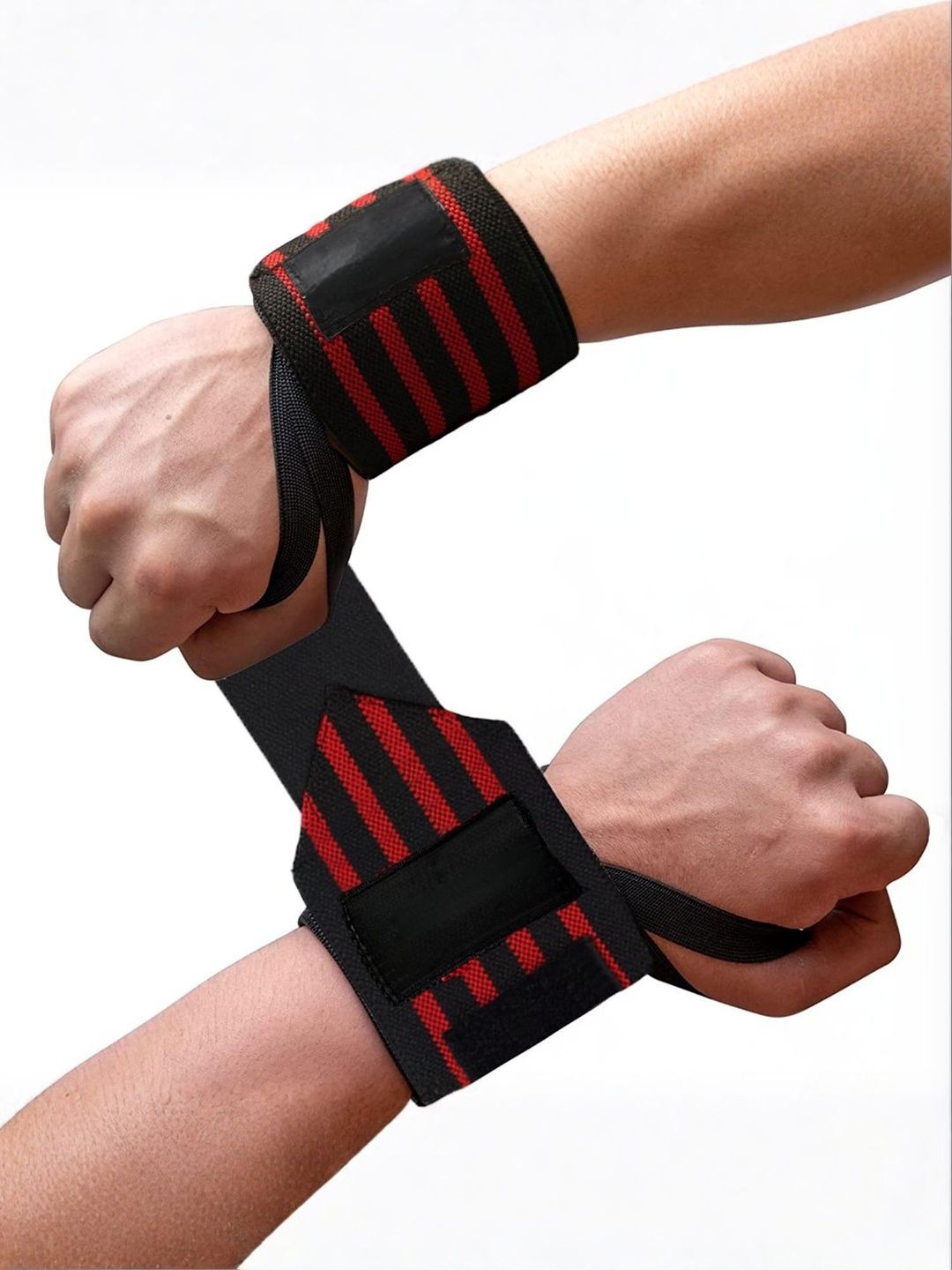 ADRENEX Velcro Weightlifting Gym Support Wristbands-image-3