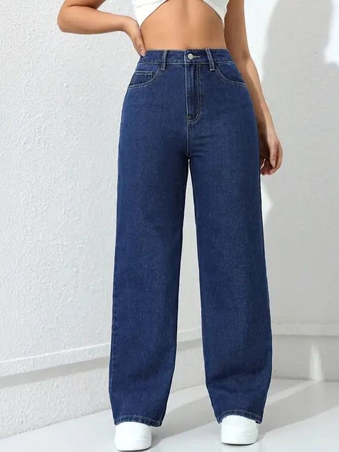 A1TUFF Women Jean Relaxed Fit High-Rise Stretchable Jeans-picture-29