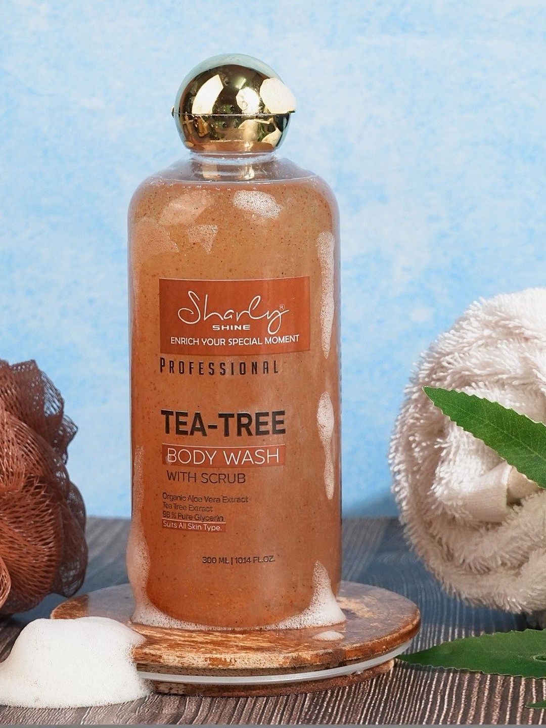 Sharly Shine Tea Tree Body Wash With Aloe Vera - 300 ml-image-7