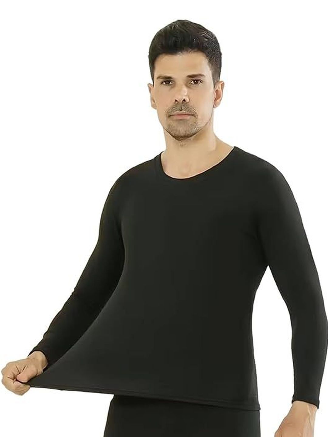 Eleg & Stilance Ultra-Warm Round Neck Full Sleeve Thermal Top-picture-11