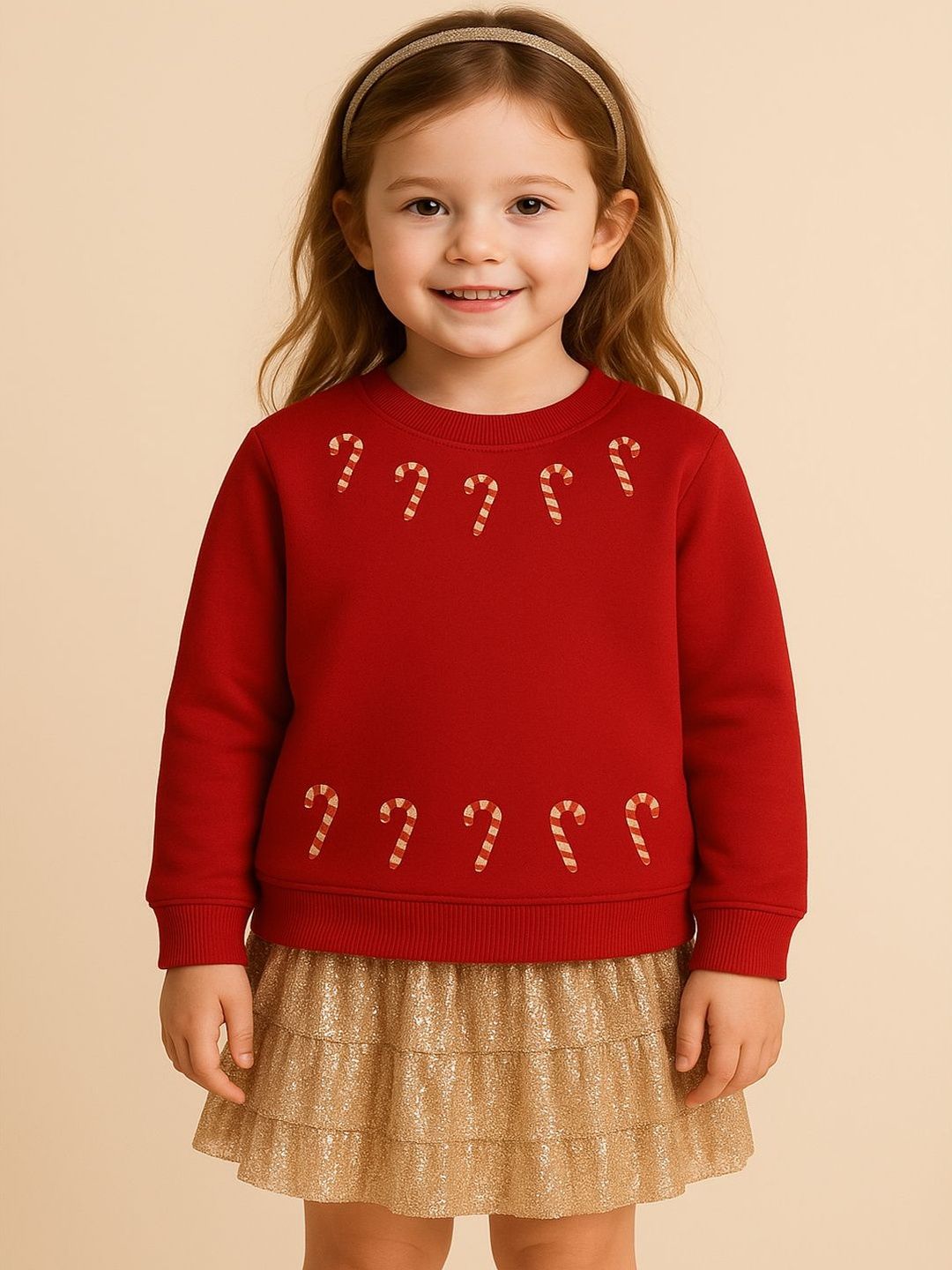 ZIP ZAP ZOOP Girls Embellished Skirt-image-1
