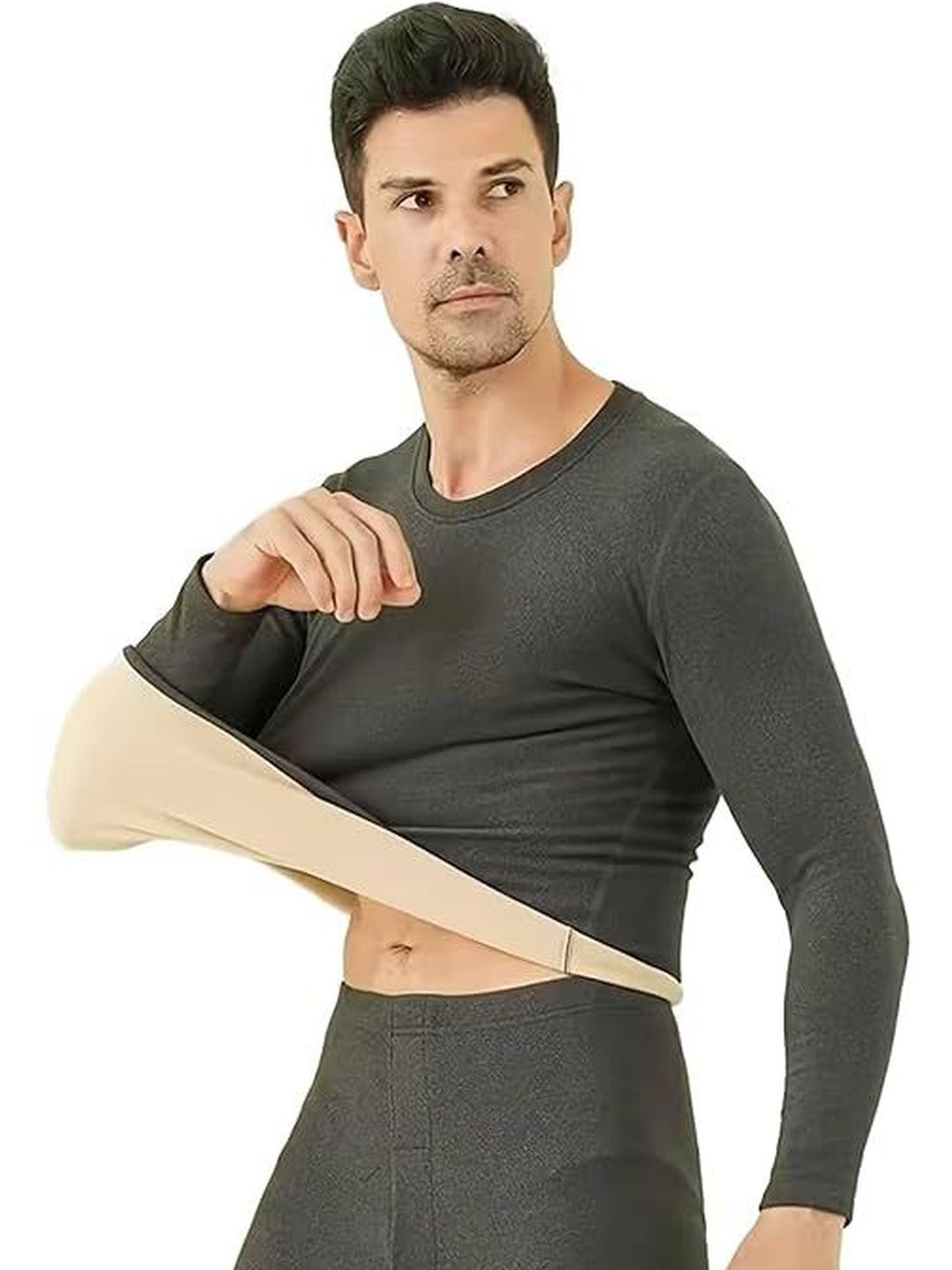 Eleg & Stilance Round Neck Ultra Soft Thermal Tops-picture-13