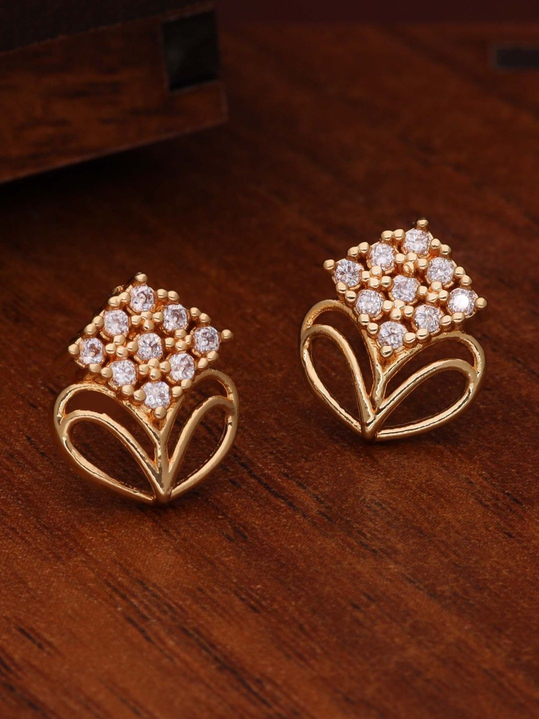 DIVASTRI Floral Studs Earrings-picture-33