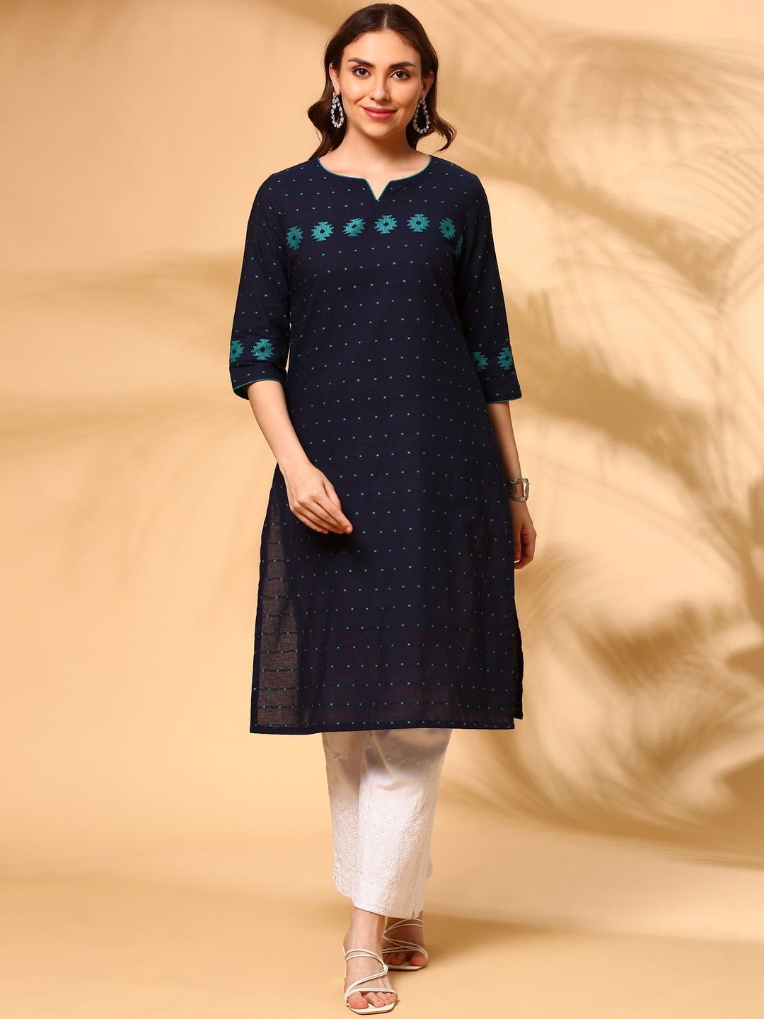 Anouk Women Ethnic Motifs Dobby Kurta-image-27