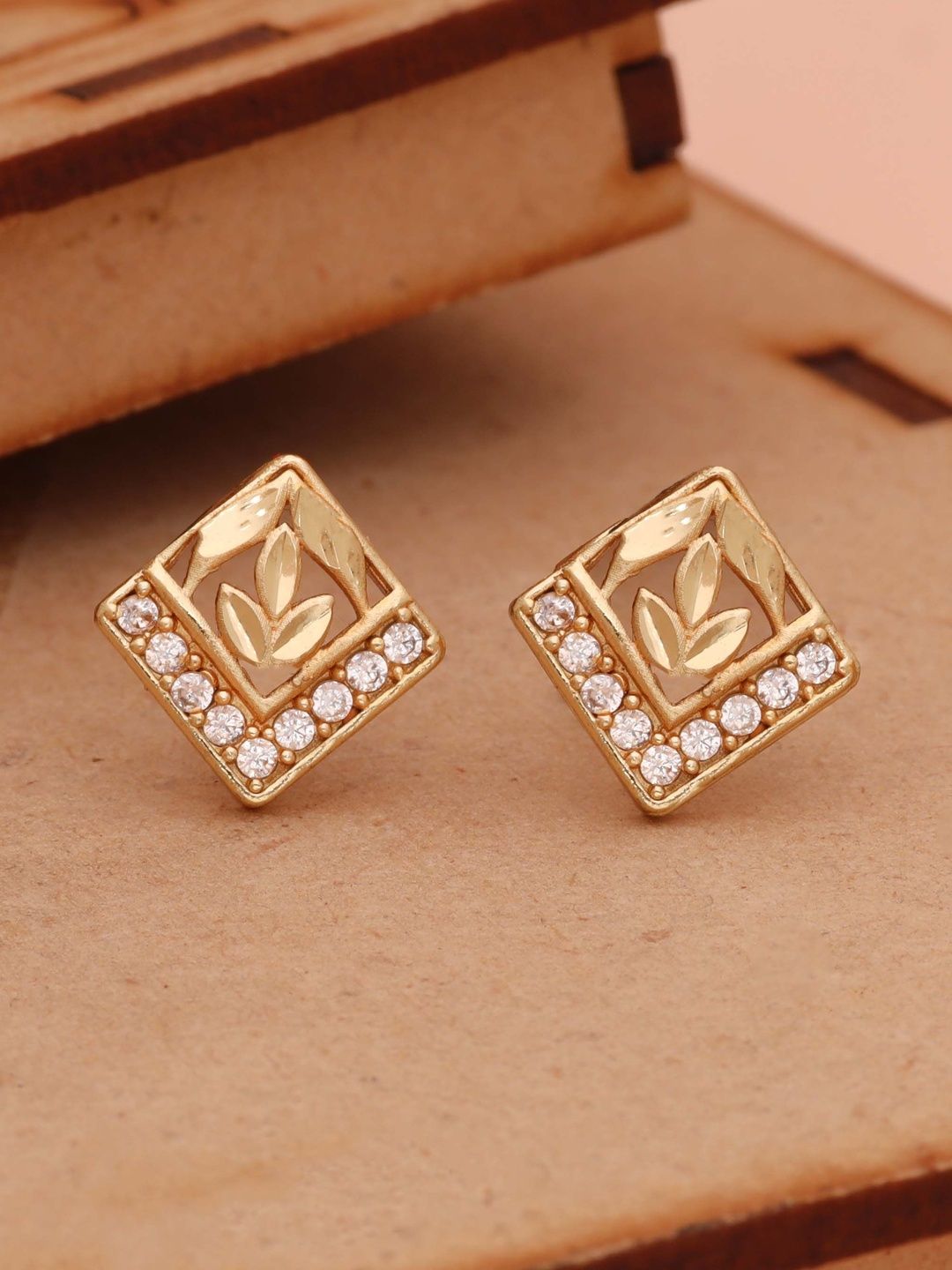 Anouk Geometric Studs Earrings-image-42