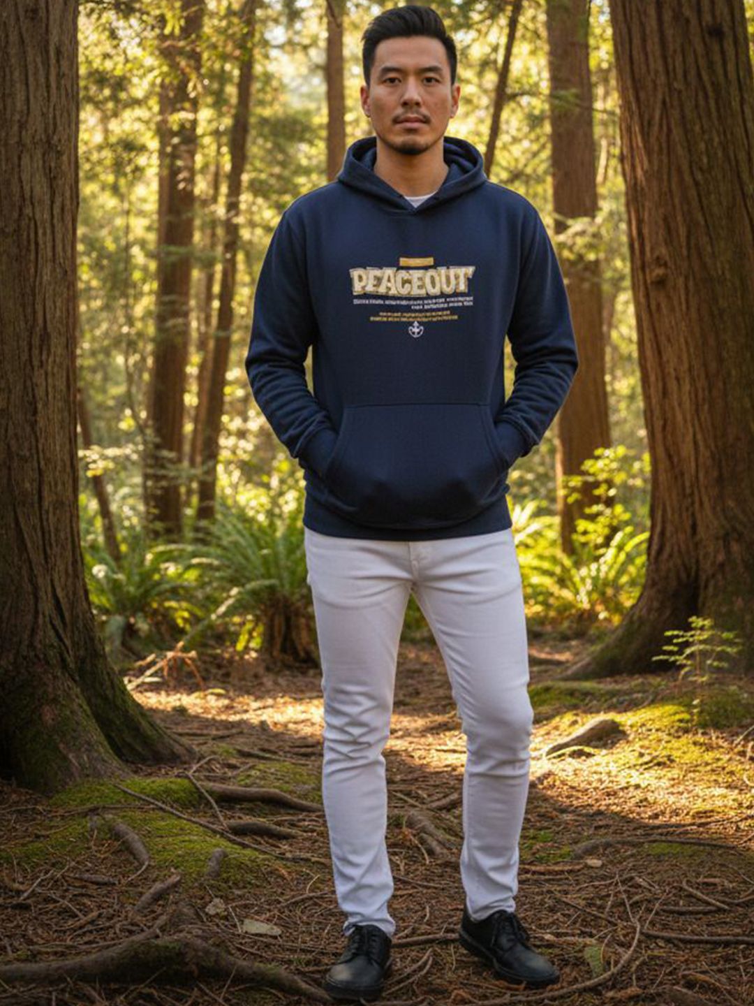 STARFOX Men Typography Printed Hooded Sweatshirt-picture-23