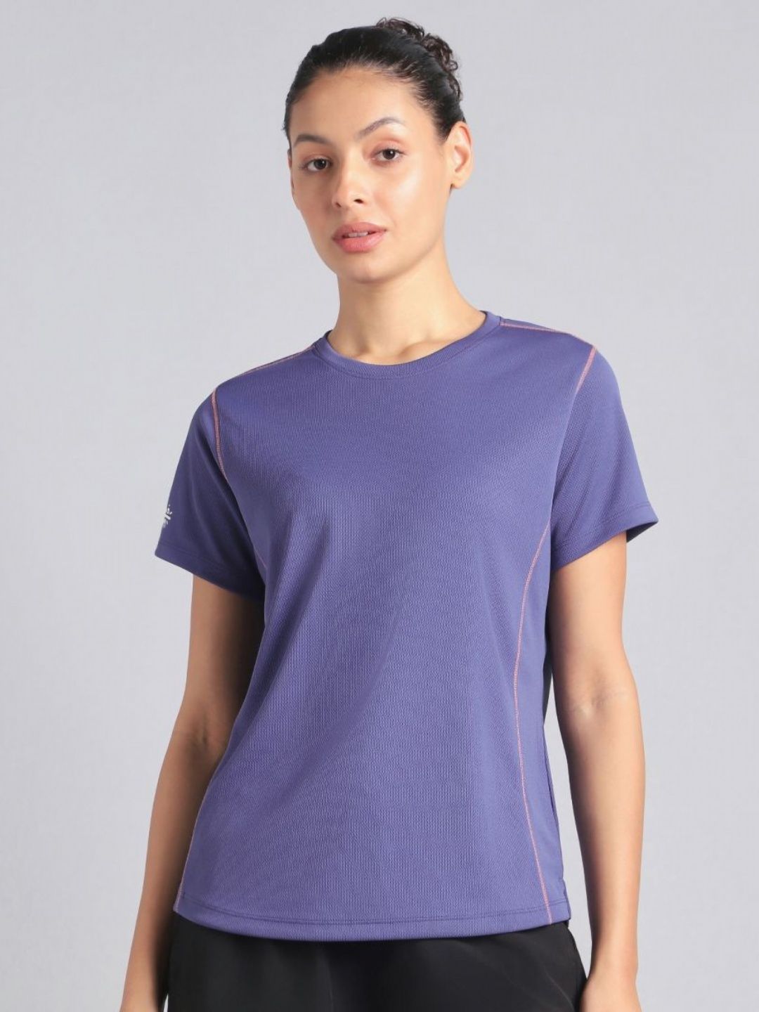 CULT Women Moisture Wicking Solid Round Neck T-shirt-picture-18