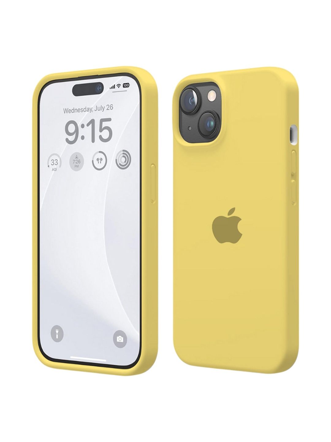 INNOPACE Printed Silicone iPhone 15 Plus Back Case