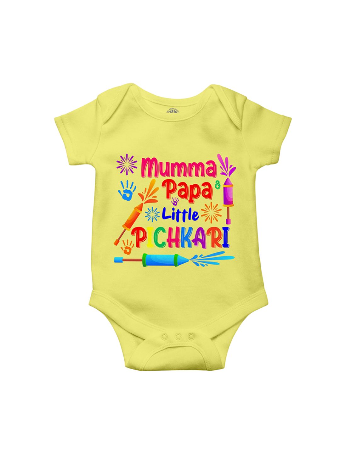 THE PRINT PLATTER Infants Printed Envelope Neck Bio Wash Cotton Bodysuit-picture-21