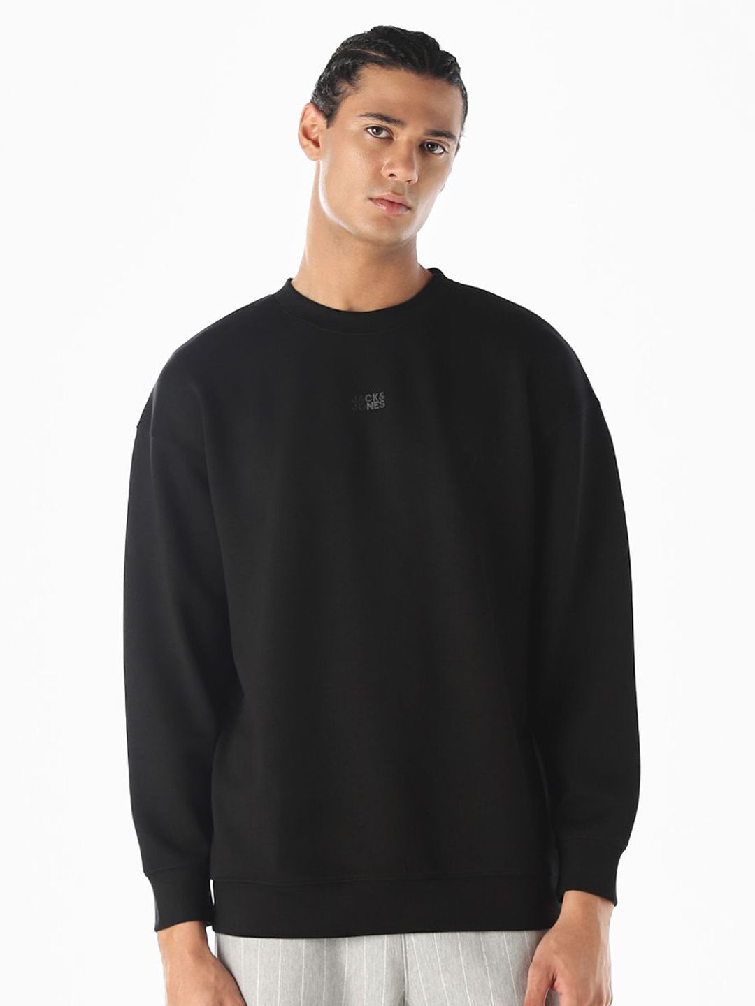 Jack & Jones Men Printed Round Neck Long Sleeves Sweatshirt-picture-29