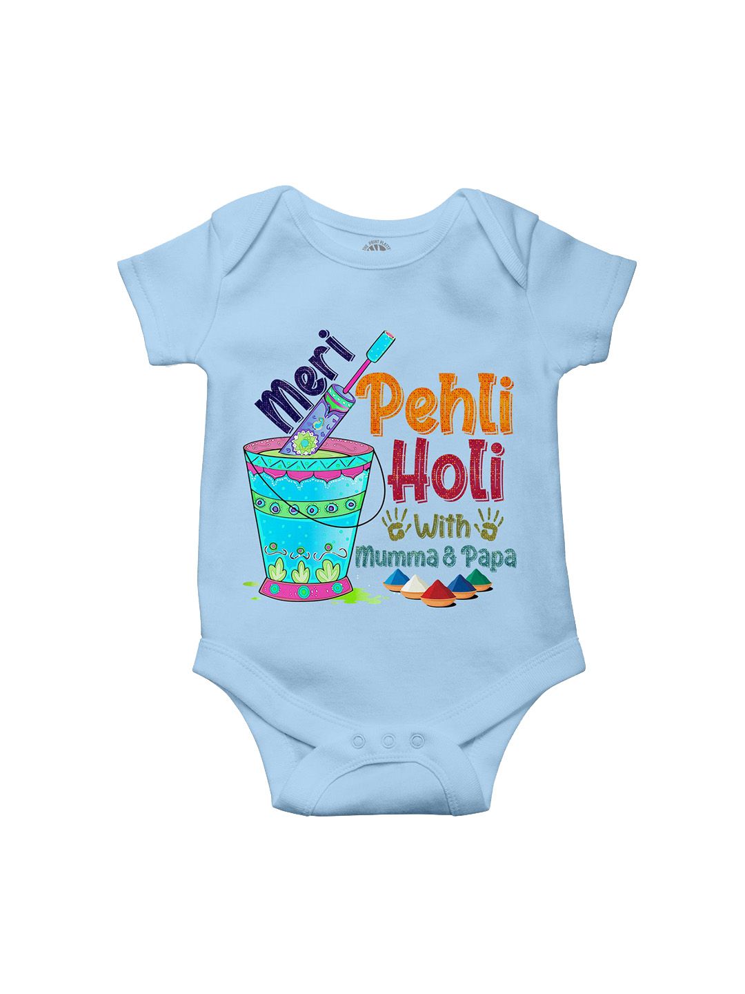 THE PRINT PLATTER Infants Printed Cotton Bodysuit-picture-50