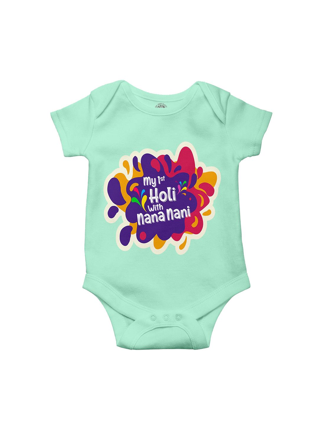THE PRINT PLATTER Infants Printed Cotton Bodysuit-picture-43