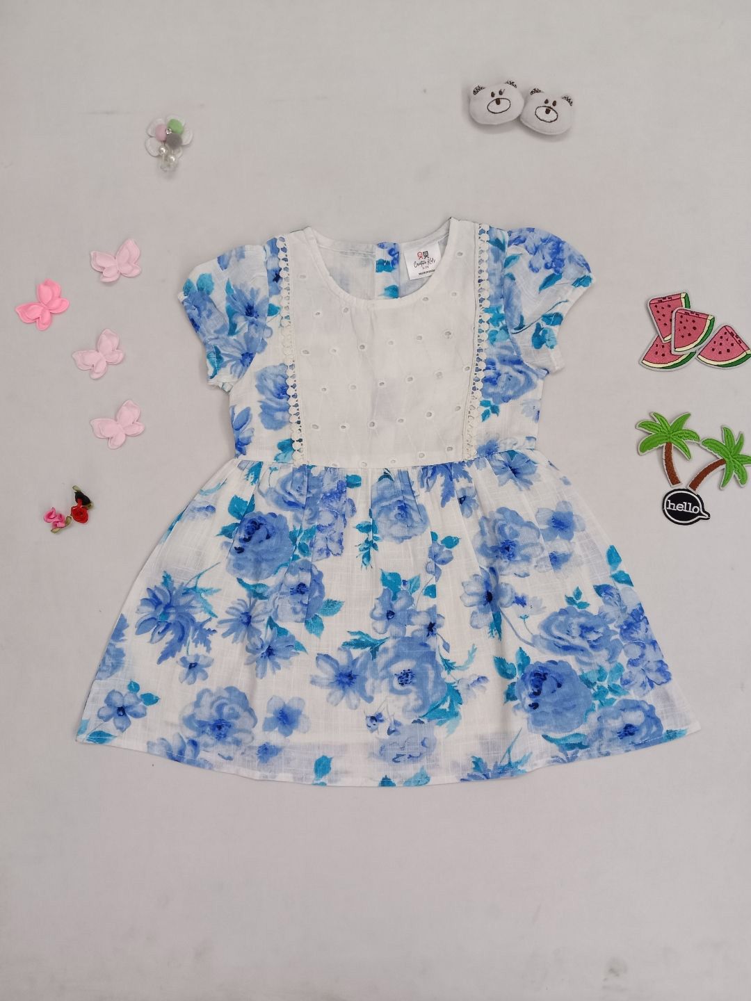 HERE&NOW Floral Print A-Line Dress-picture-42