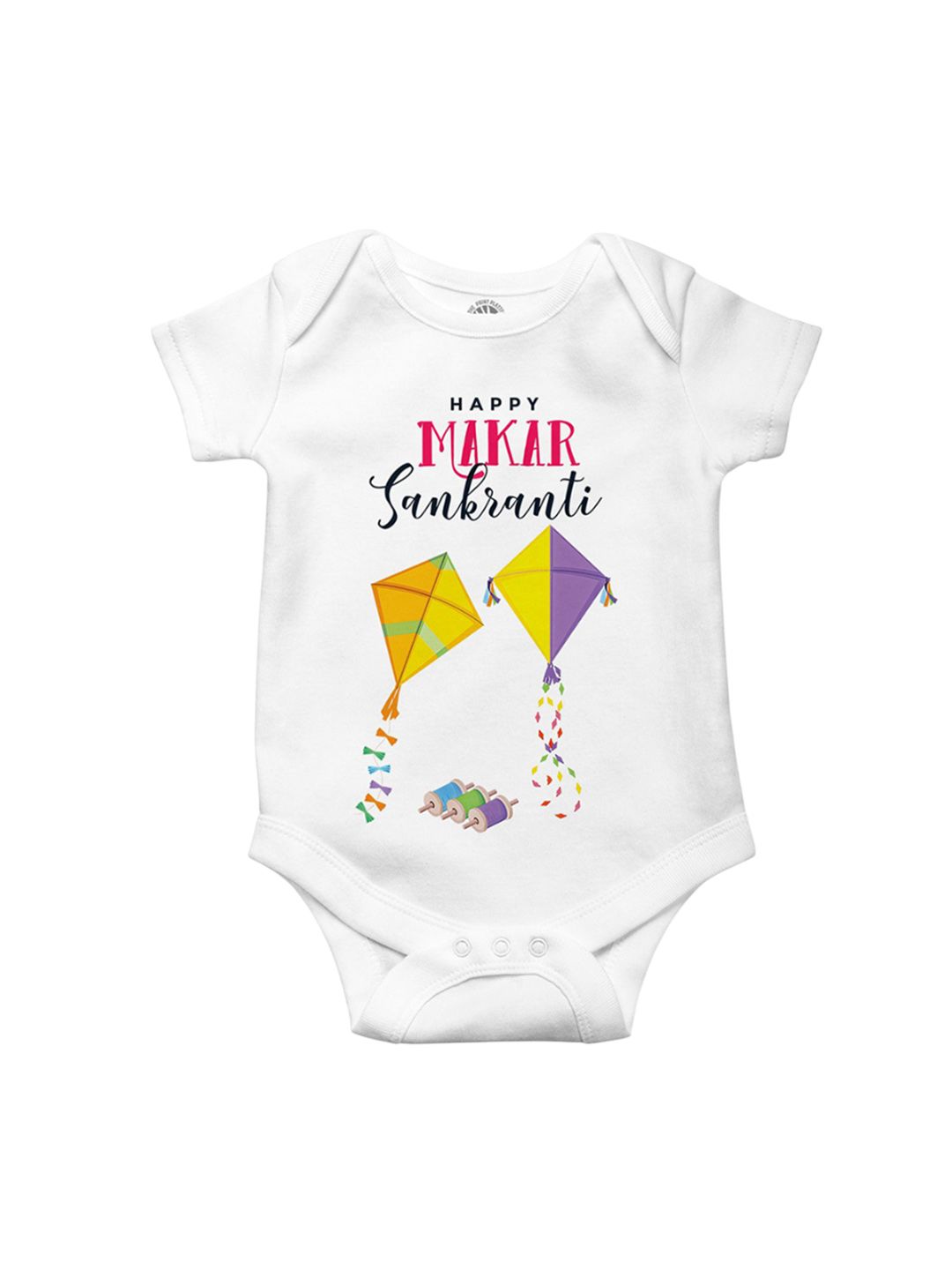 THE PRINT PLATTER Infants Printed Envelope Neck Ultra Bio Wash Cotton Bodysuit-picture-22
