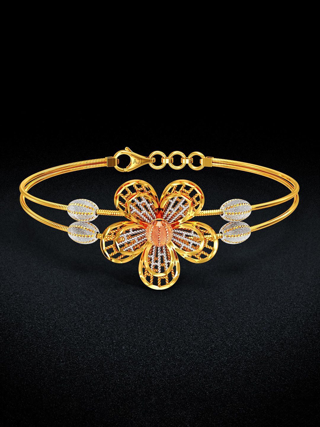 Joyalukkas Women 22KT Ecstasy Gold Bracelet- 9.71g-image-34