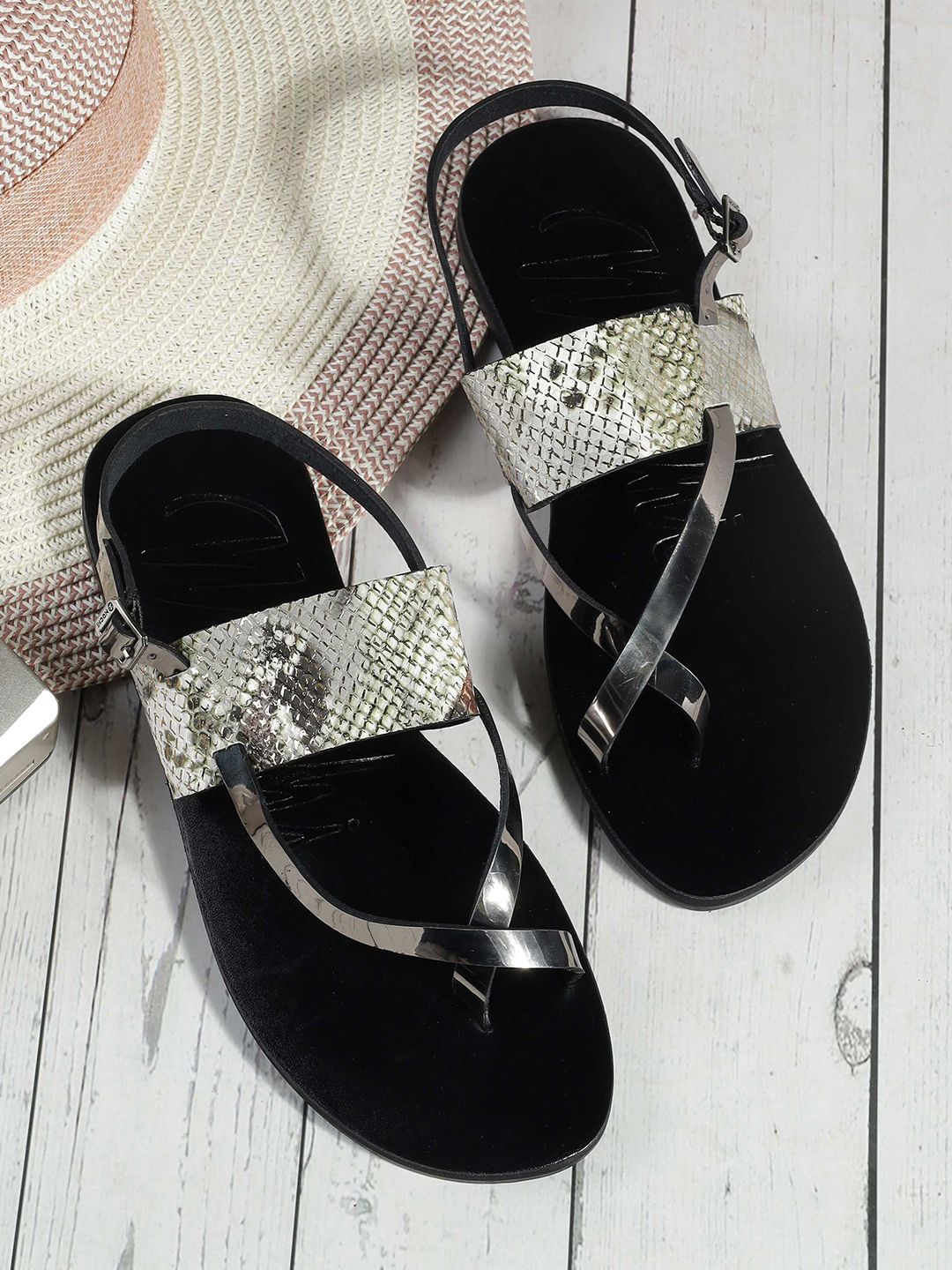 Mochi Women Embellished Open Toe Flats-picture-40