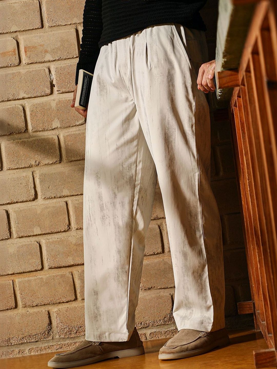 Campus Sutra Men Printed Comfort Trousers-picture-10