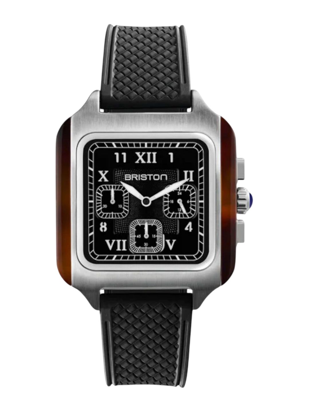 BRISTON Clubmaster Classic Men Rubber Straps Analogue Watch 251838.SA.T.1.FB-picture-58