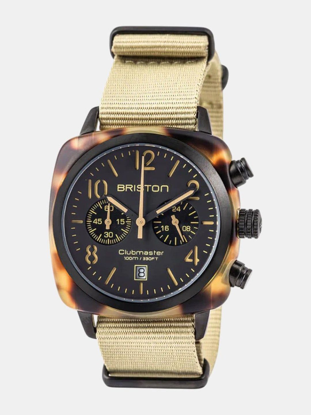 BRISTON Unisex Embellished Dial & Straps Analogue Watch-image-28