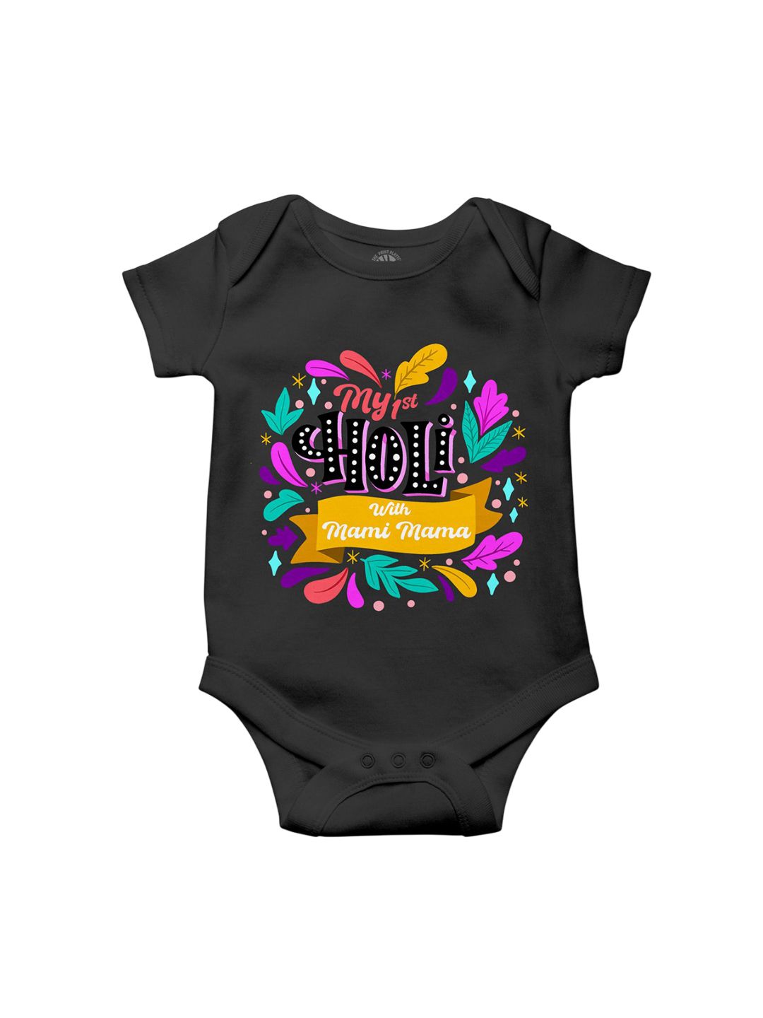 THE PRINT PLATTER Infants Printed Envelope Neck Ultra Bio Wash Cotton Bodysuit-picture-20